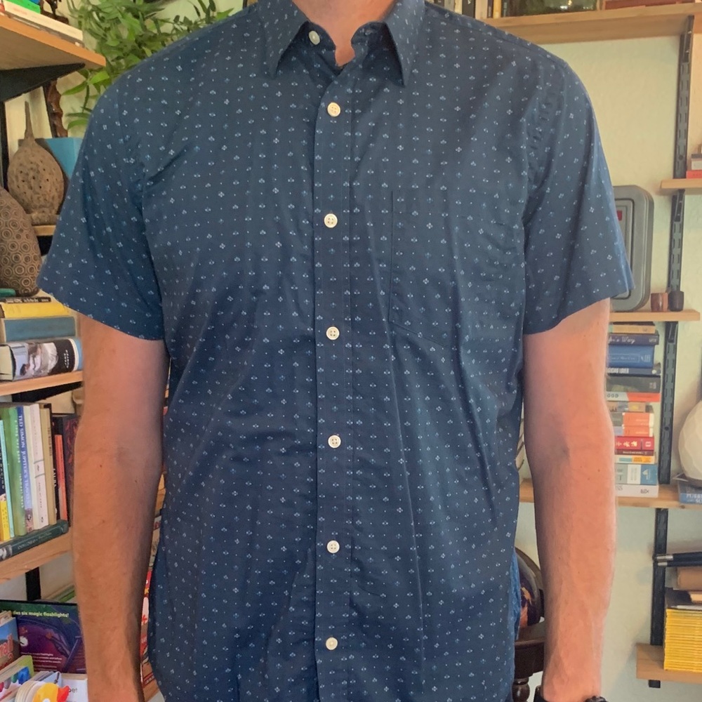 Banana republic slim fit button up